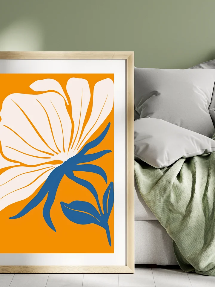 White Boho Flower New Digital Product product image (1)