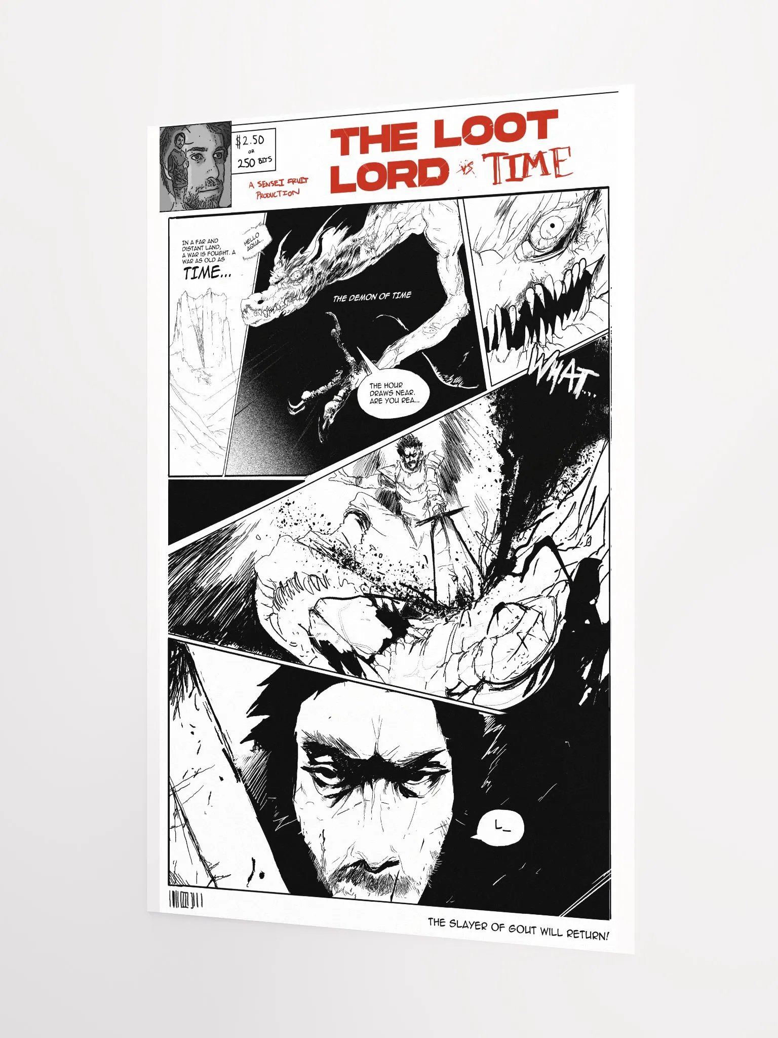 The Loot Lord vs Time Comic - Poster product image (8)