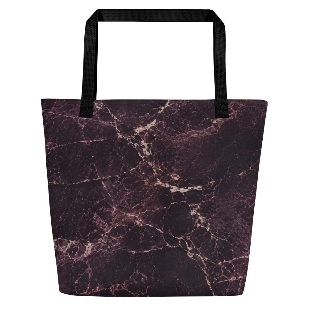 Vampire Elegance Studio Tote — Large Marble Tote Bag product image (4)
