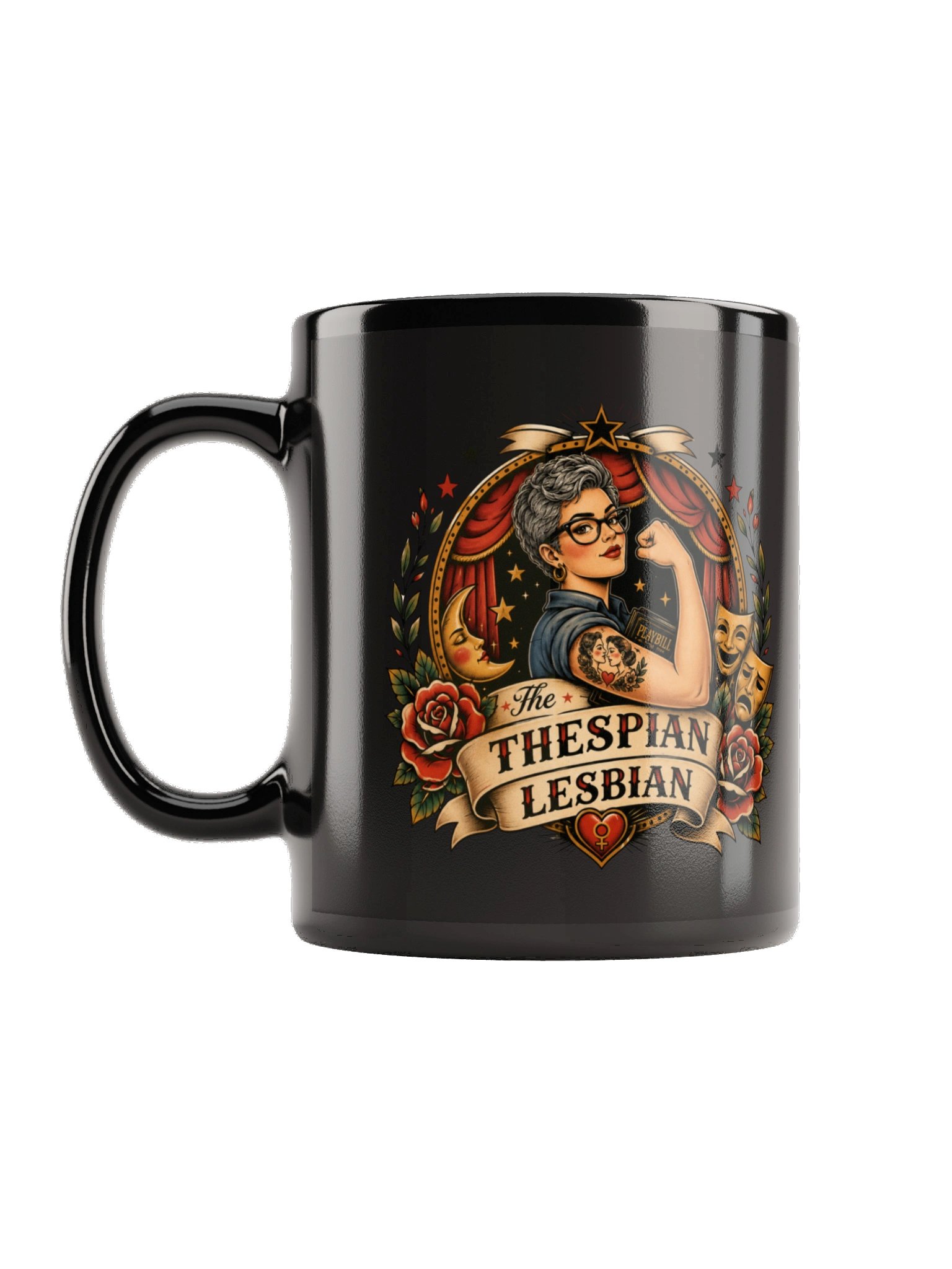 Thespian Lesbian Mug product image (1)