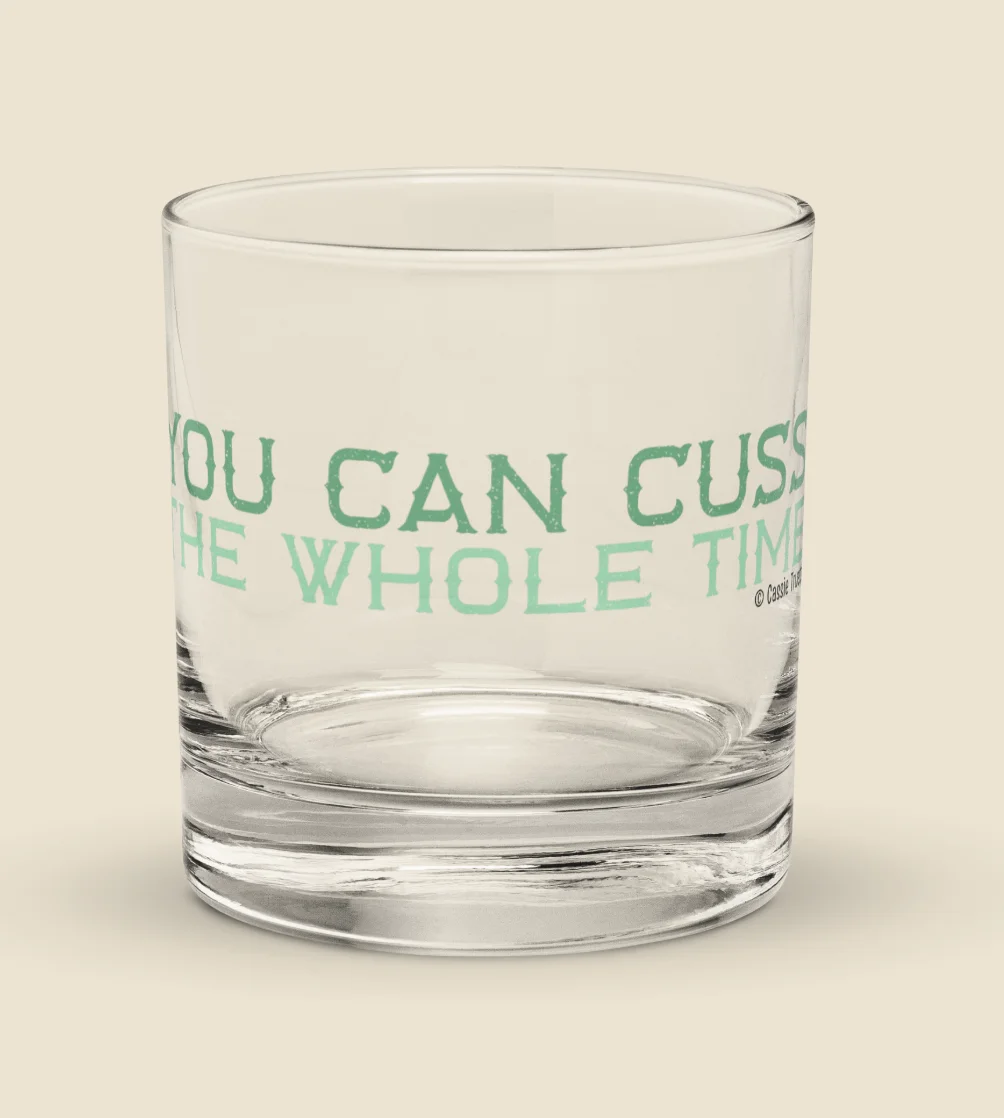 Whittaker Motto Rocks Glass - KUD Edition product image (1)