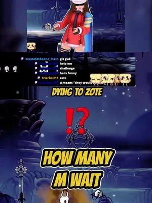 Imagine Dying To Zote... #hollowknight #zote #gamingfail #ragequit #DaGaptain #Streamer #Twitch #FunnyMoments #Shorts #PNGtuber #Artist #Gamer #twitchclips CHECK OUT MY TWITCH! I GO LIVE 3 DAYS A WEEK! Subscribe to DaGaptain @DaGaptain Socials: Carrd - https://dagaptain.carrd.co/ Discord - https://discord.gg/e796atYrAx Twitch - https://www.twitch.tv/dagaptain Twitter/X - https://x.com/DaGaptain Instagram - https://www.instagram.com/dagaptainn/ TikTok - https://www.tiktok.com/@dagaptain Remember! Keep the comments fun and respectful – don’t be weird and flag/ignore any bad comments! Don't forget to Like and Subscribe for more! Check out my Twitch where I go live 3 days a week. I create gaming content including gameplay videos, livestream highlights, gaming clips, funny moments, multiplayer games, Minecraft content, survival games, adventure games, sandbox games, co-op gameplay, and community events. Follow DaGaptain on Twitch, YouTube, TikTok, Instagram, X, and Discord for gaming videos, streamer content, live streams, and gaming community updates. New content is uploaded regularly across all platforms. Links to everything can be found in Carrd.