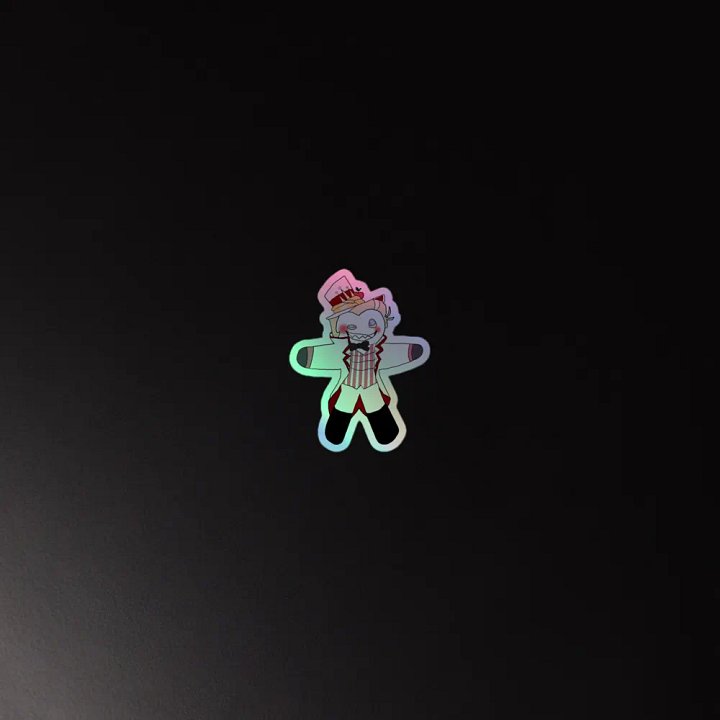 Gingerbread Lucifer Holo Sticker product image (4)