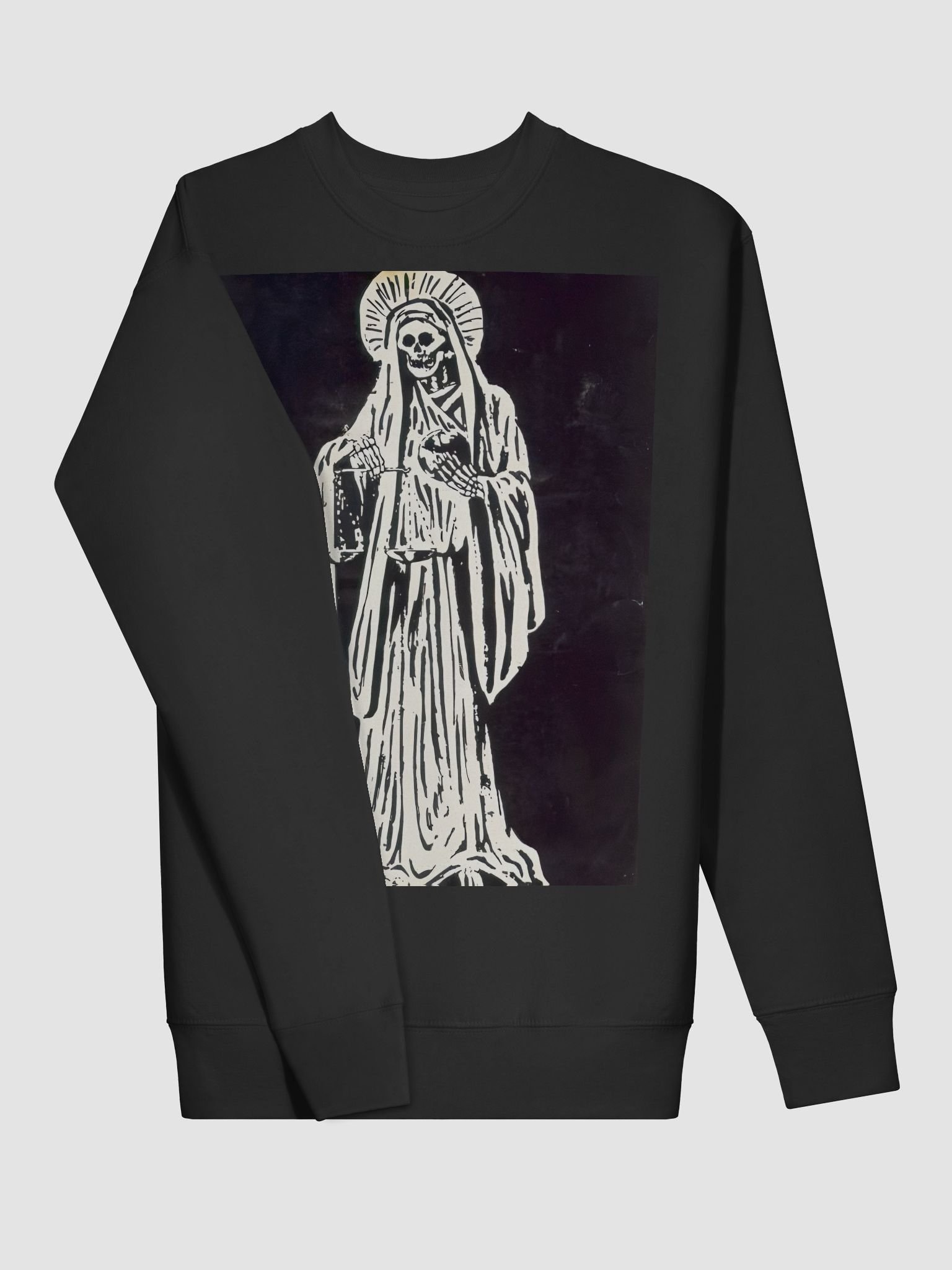 santa muerte sweater product image (3)