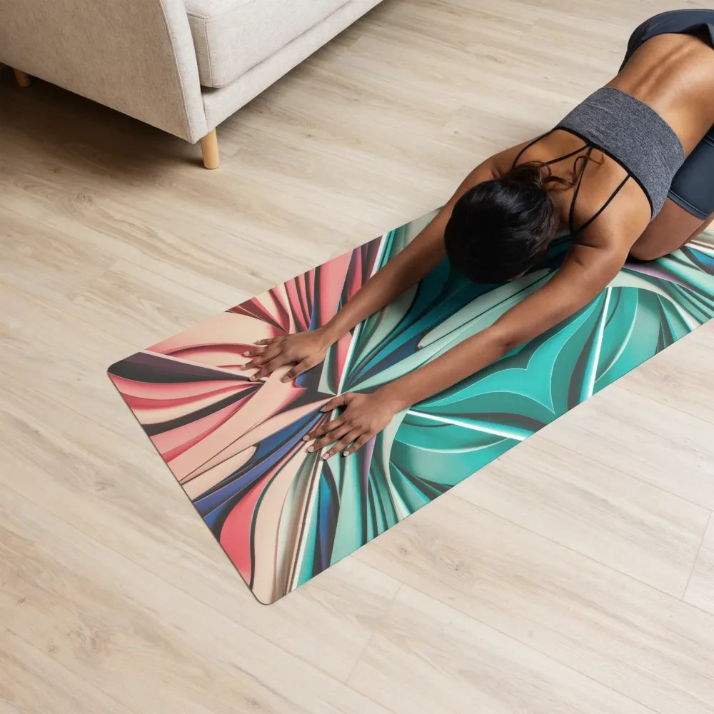 Graphic Grove Anti-Slip Yoga Mat with Microsuede Top - 24″ × 68″ product image (1)
