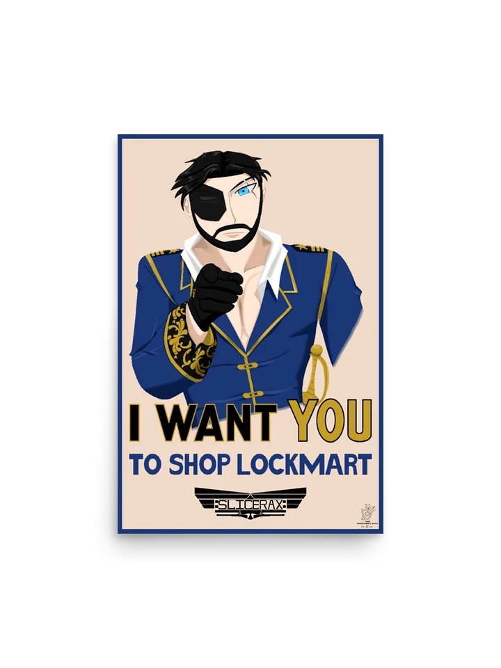 Captain Slicerax LOCKMART Poster product image (1)