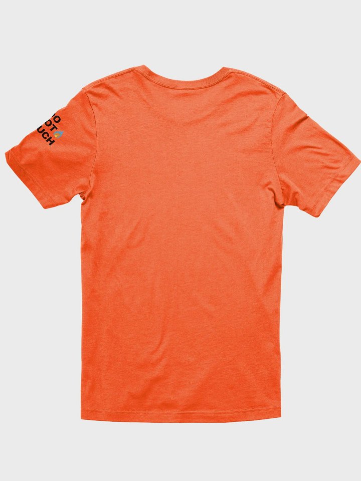 CRPS Warrior Bubble Ribbon DO NOT TOUCH LEFT Arm 'Supersoft' Orange T-Shirt product image (2)