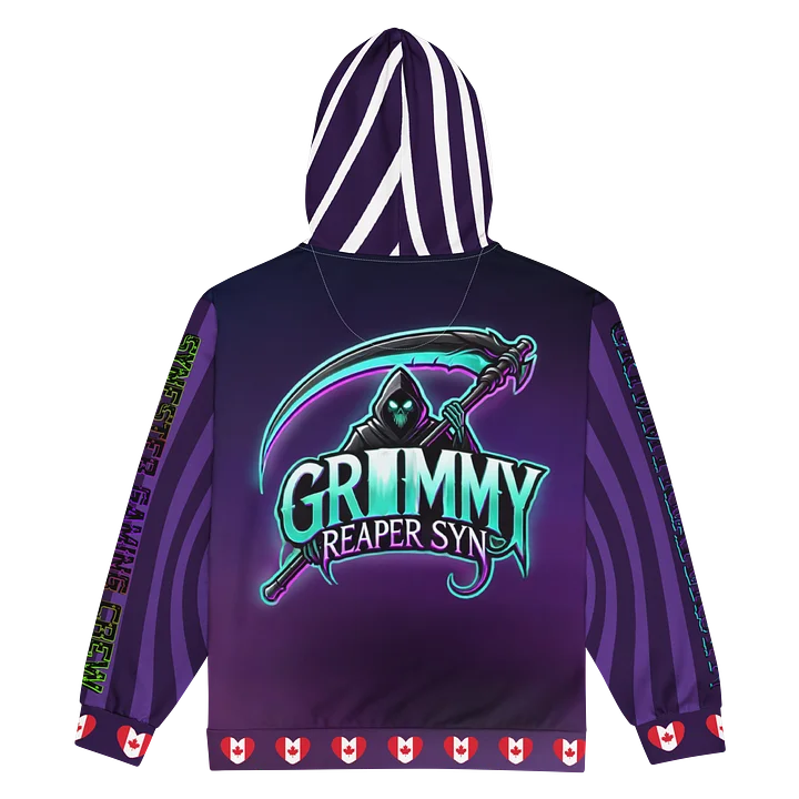 The Reaper’s Omen: Signature Cloak - ZIP UP product image (2)