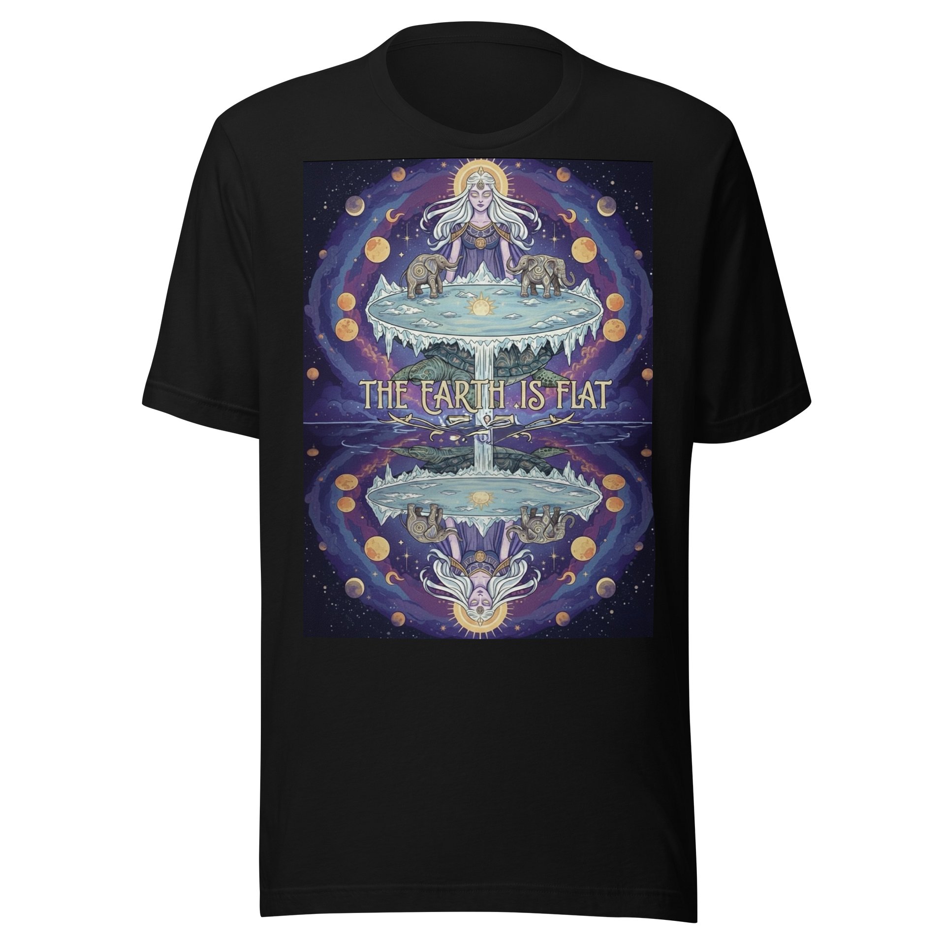 Mystical Flat Earth Unisex T-Shirt product image (1)