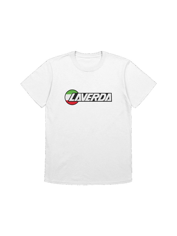 Laverda T-Shirt // Modern Logo // White product image (1)