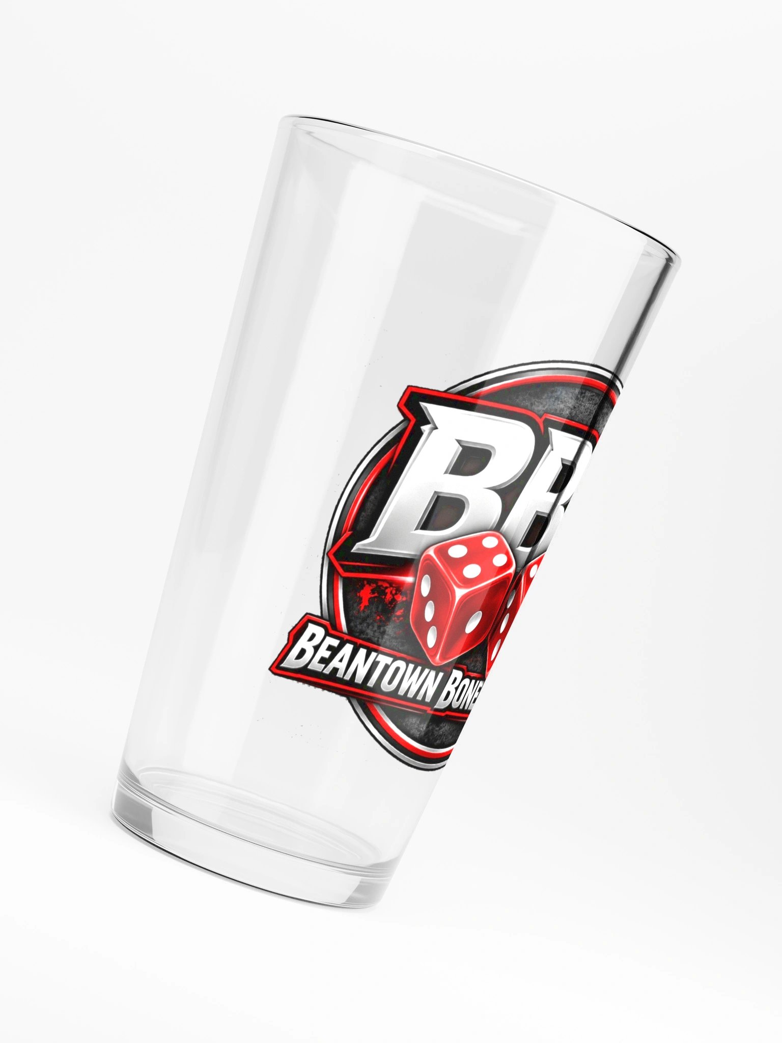 Beantown Bone Thrower Pint Glass product image (6)