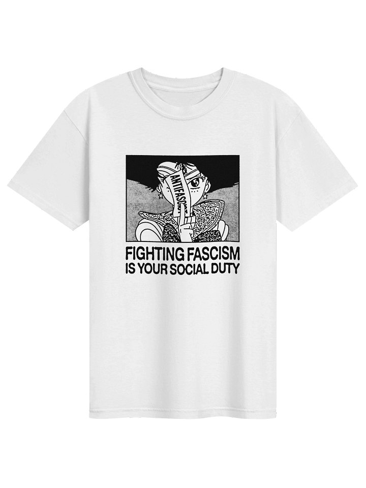 FIGHTING ! T-shirt. white vers. product image (1)