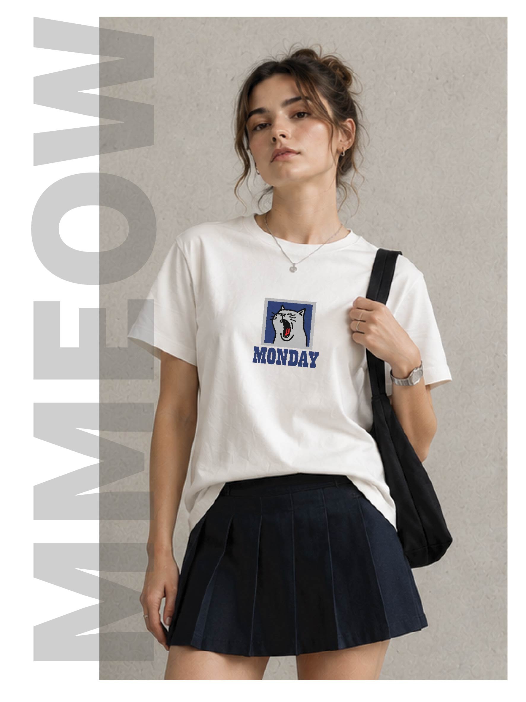 MONDAY T - SHIRT PRINTED product image (3)