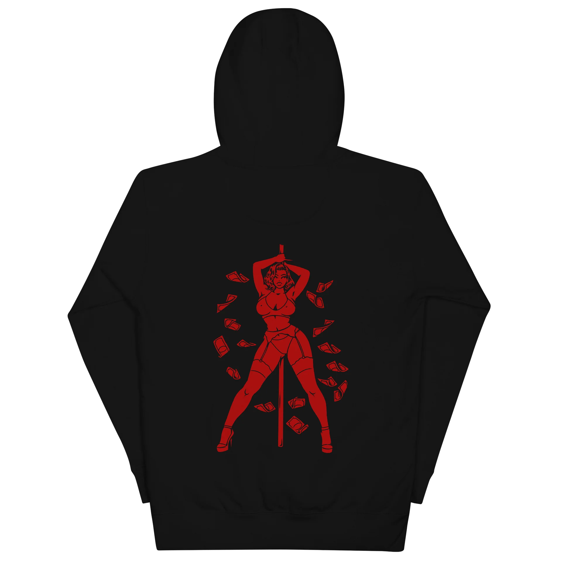 Violet hoodie - blood red product image (3)