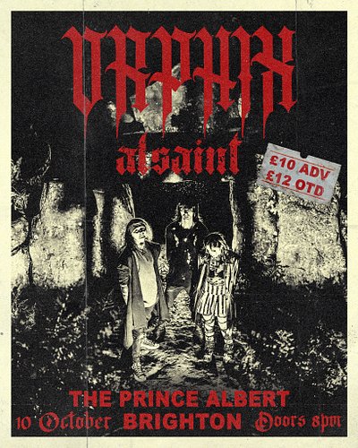 BRIGHTON 🦇 10 OCTOBER

Orphix are gracing you this upcoming spooky season with a hot show in your area!

We’ll be playing at ...