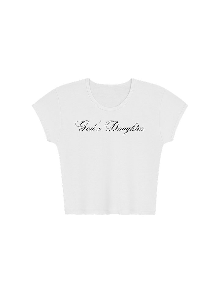 God's Daughter Baby Tee product image (2)
