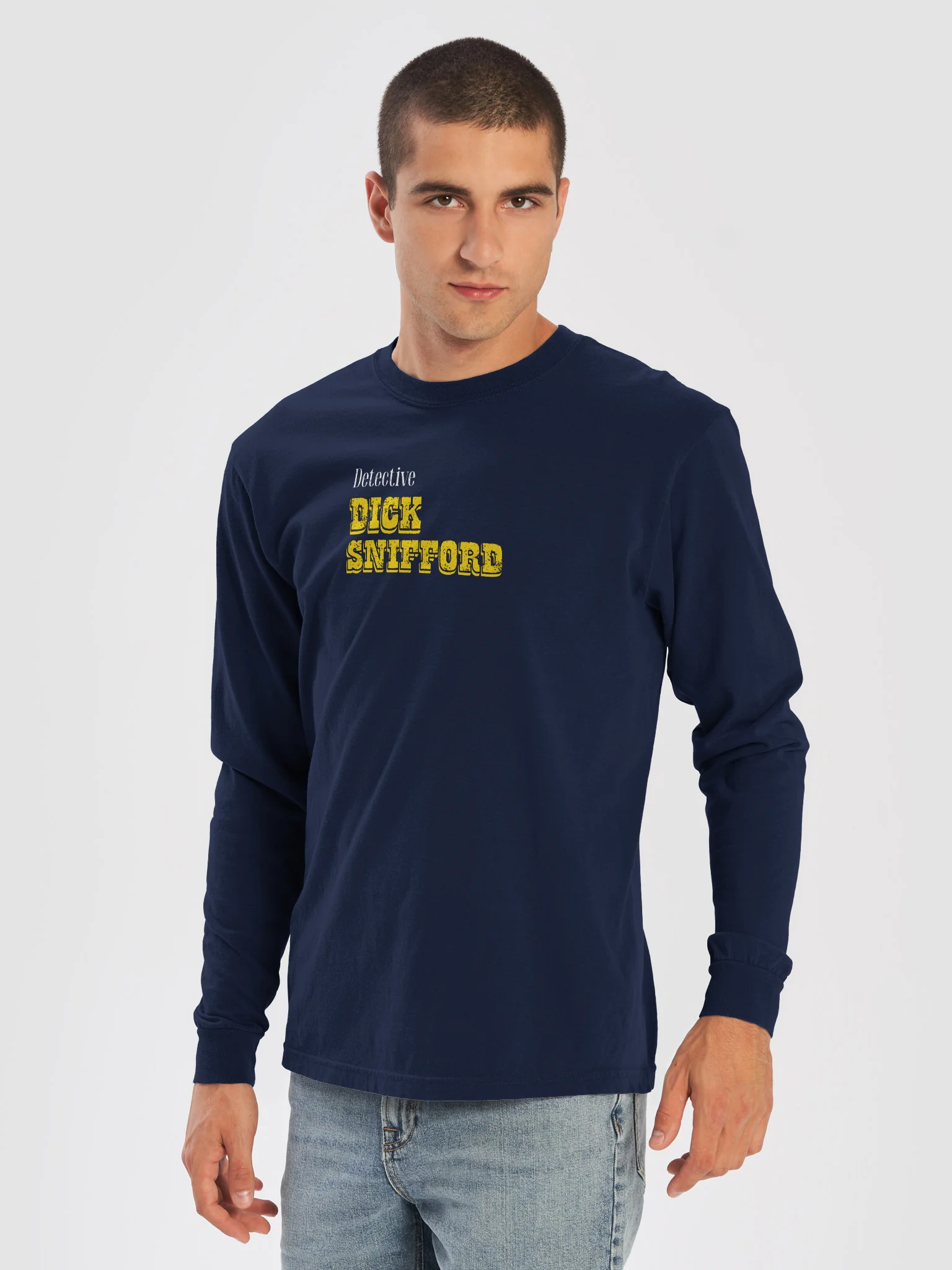 Dick Snifford Logo Long Sleeve T-Shirt product image (21)