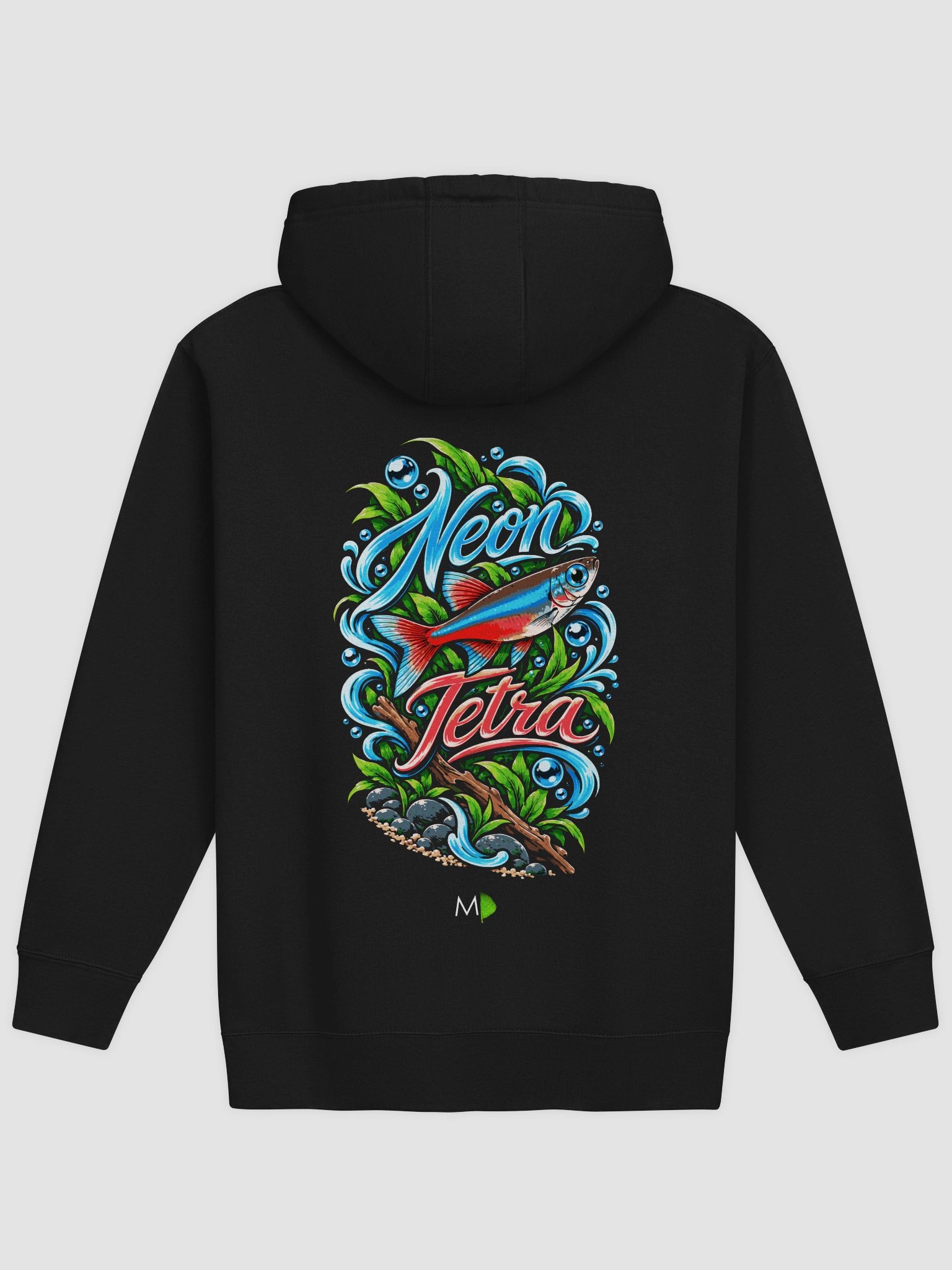 Freshwater Icons - Neon Tetra BACK PRINT Hoodie product image (1)