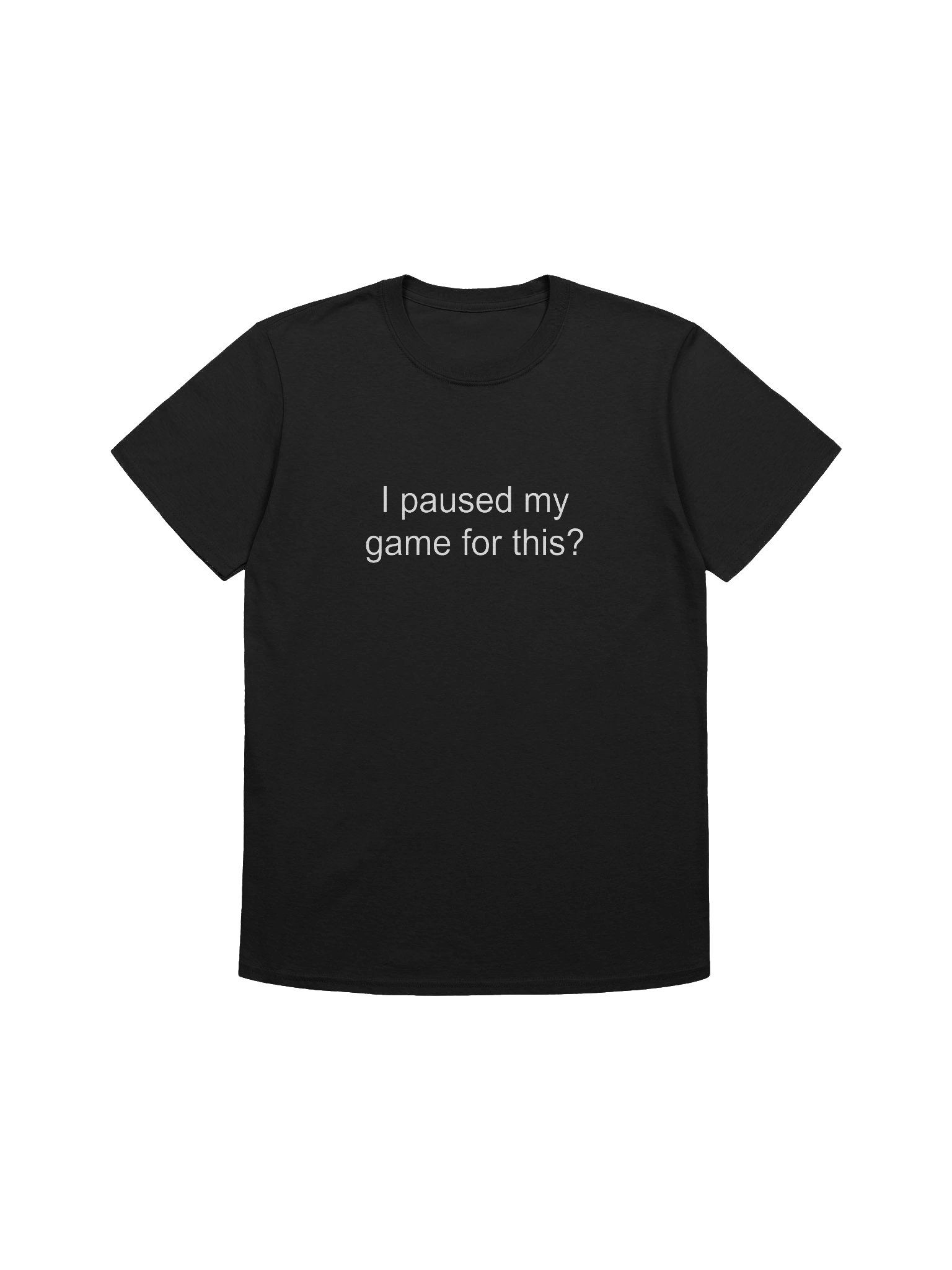 Game Pause Statement Tee product image (5)