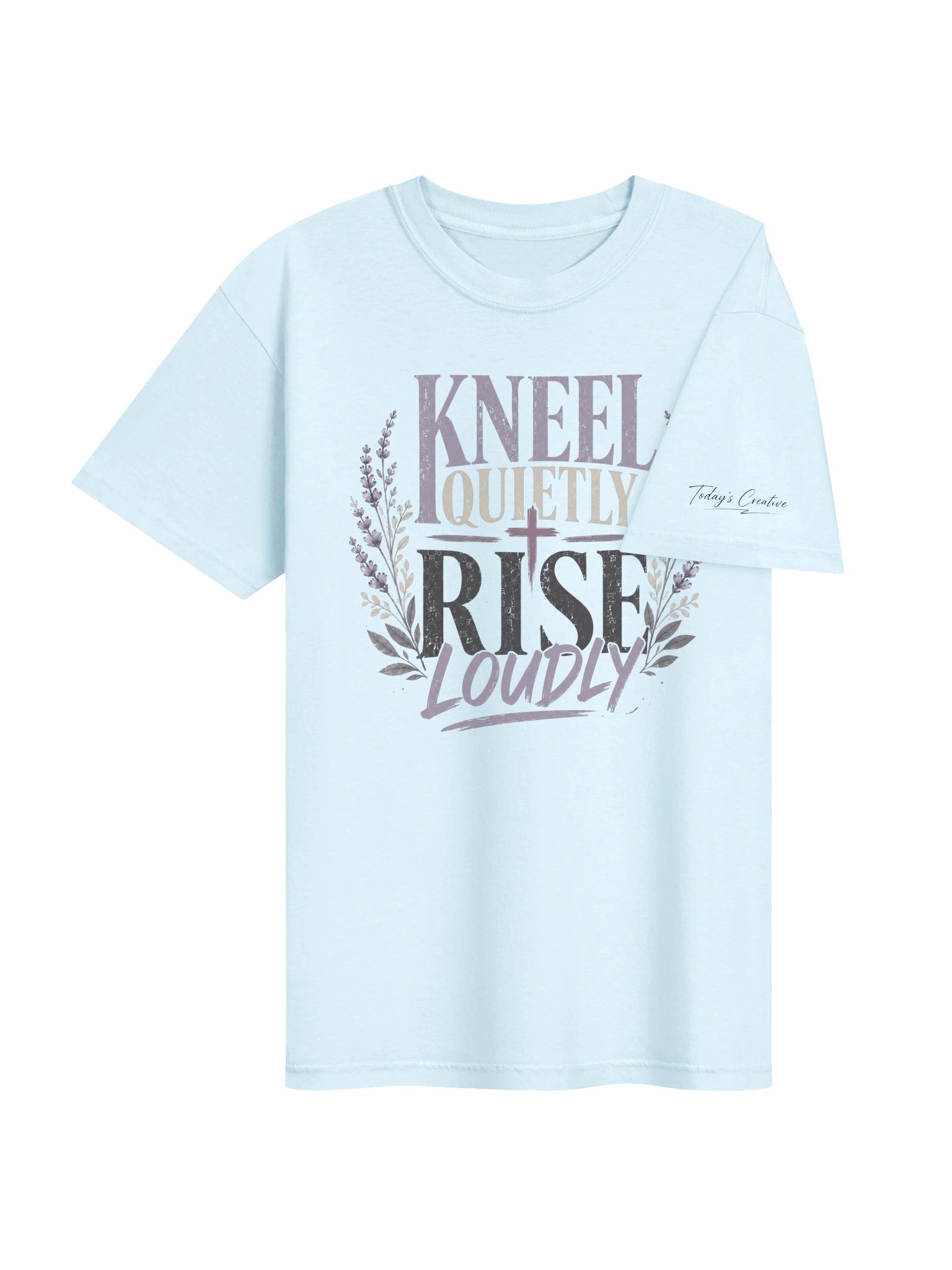 Kneel Quietly Rise Loudly Tee product image (4)