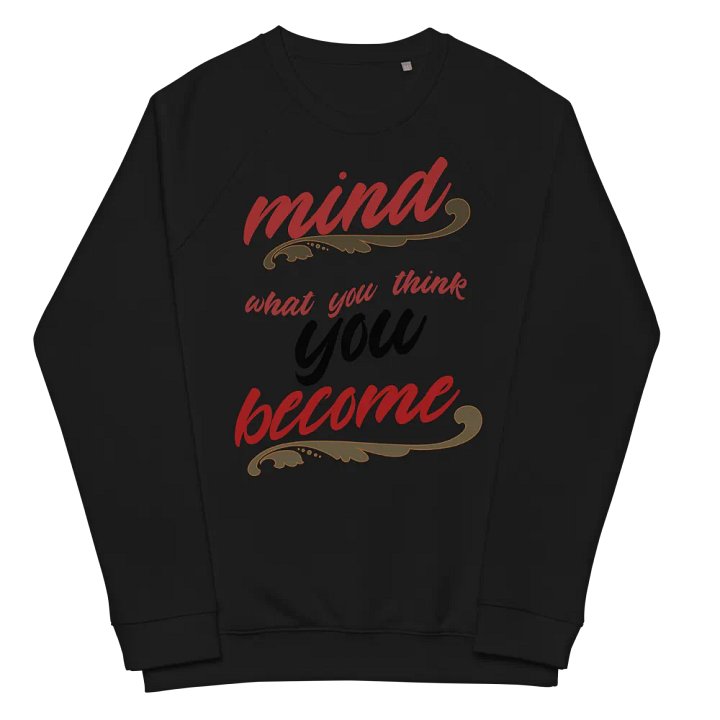Mind Become Unisex Organic Sweatshirt product image (2)