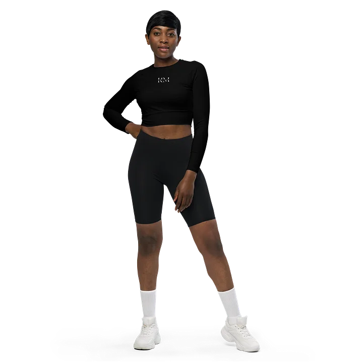 KC Cropped Longsleeve -black- product image (1)