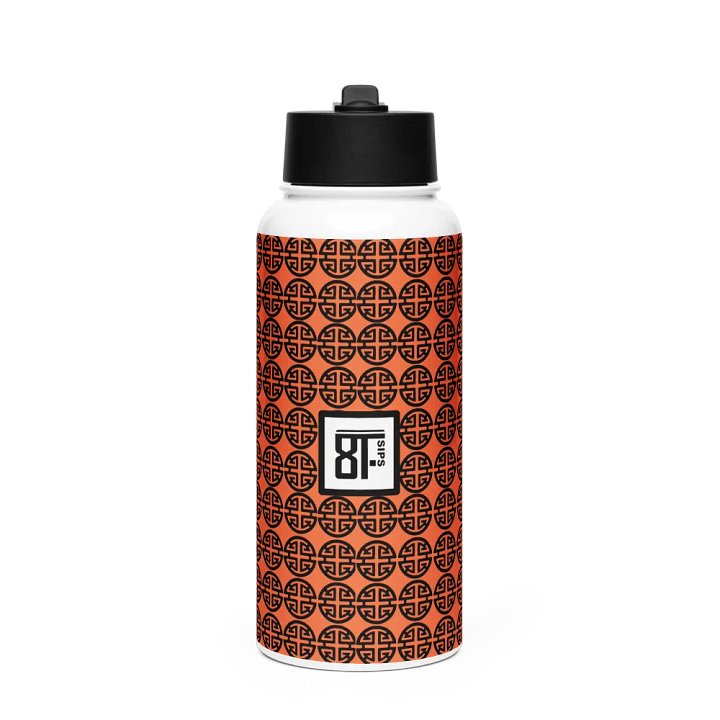 8T Sips Prosperity Stainless Steel Water Bottle product image (1)