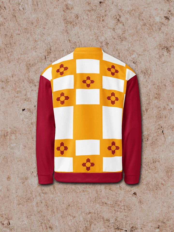 New Mexico flag Zia All-Over Bomber Jacket product image (2)