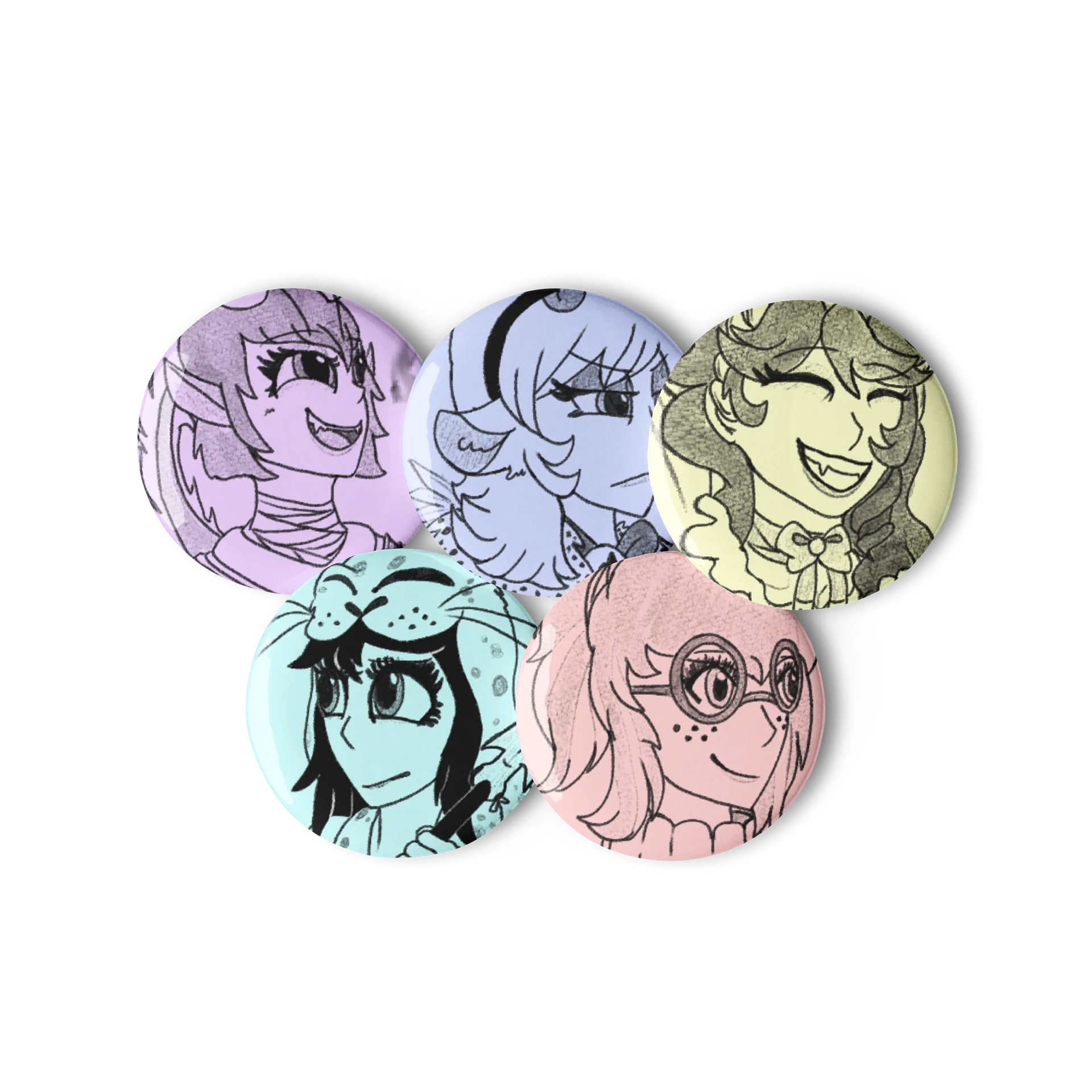 "Combat Portraits 2020" Pin Set 1 of 2 product image (2)