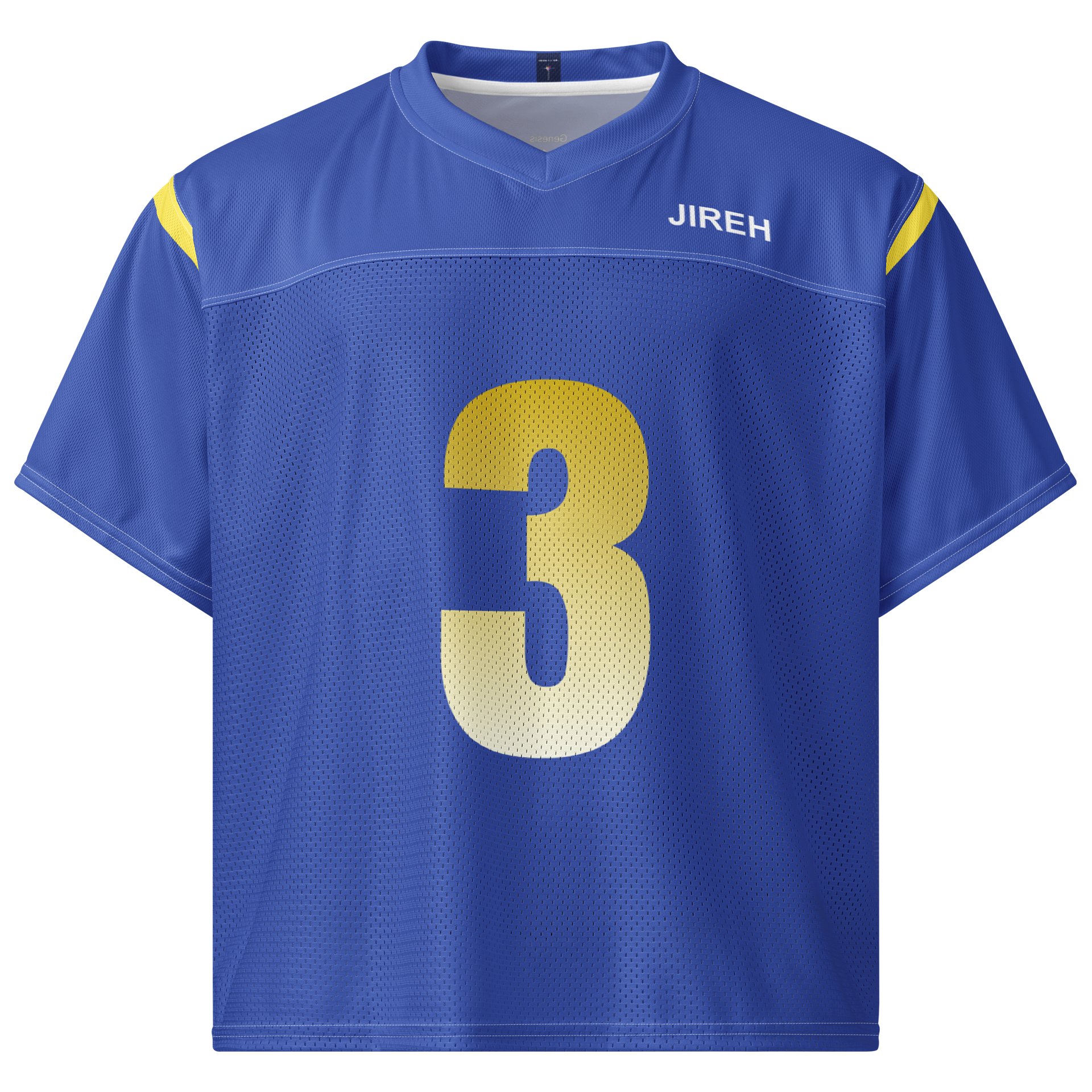 Jireh Jersey - Blue (LA Rams) | John 1:1 Co. product image (4)