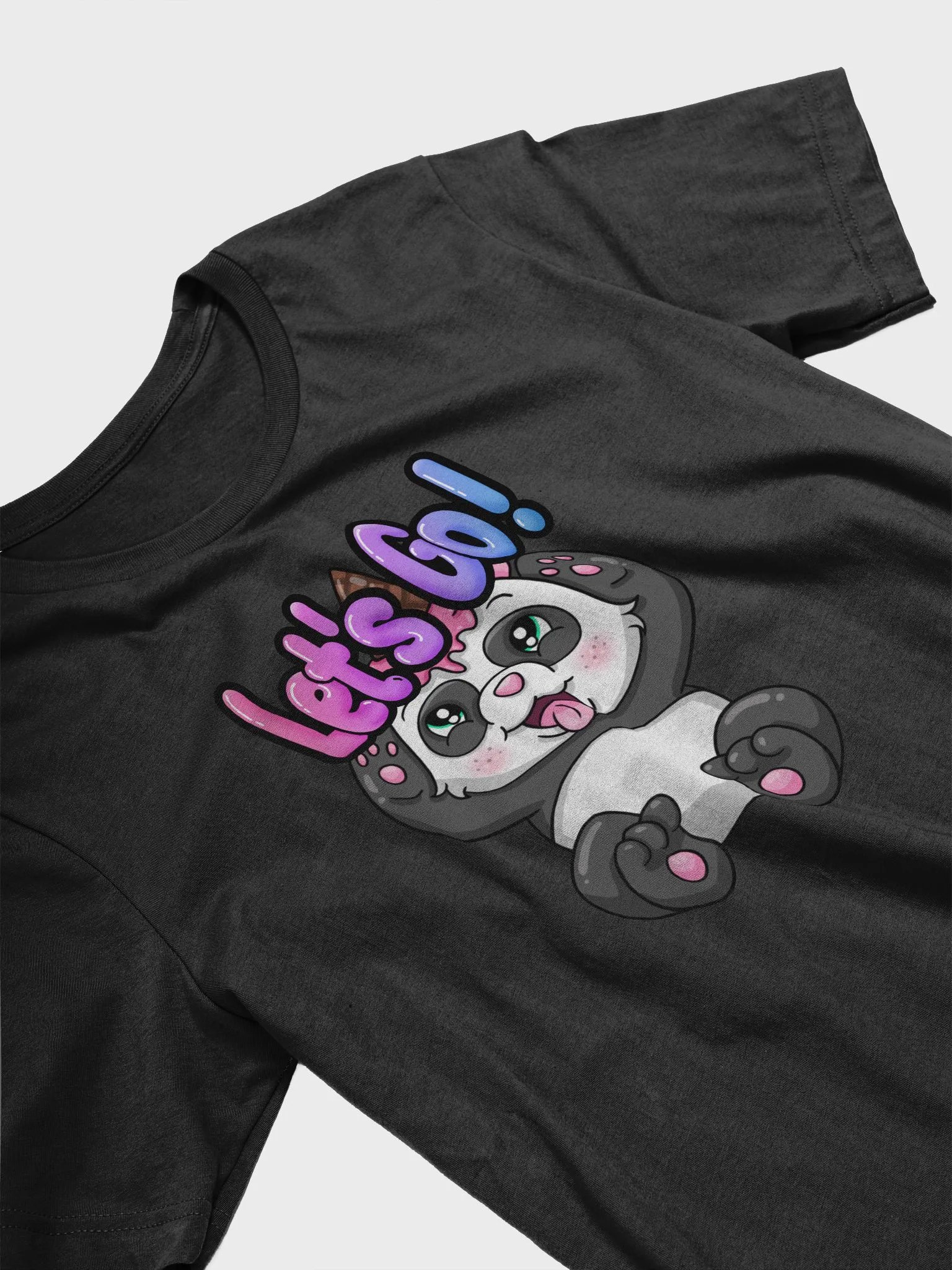 Let's Go Panda T-Shirt product image (8)