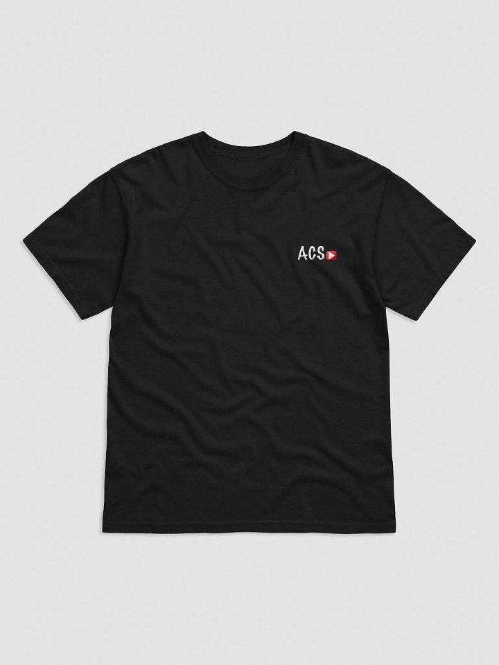 ACS - Stitched Logo T-Shirt, Black product image (1)