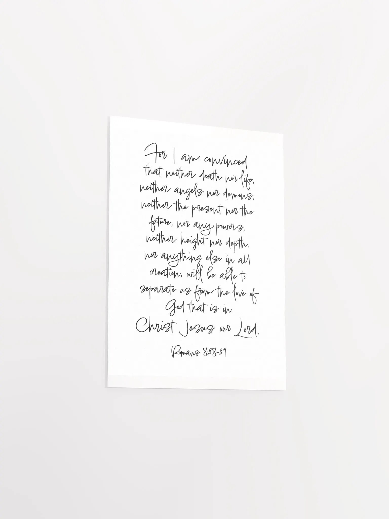 Nothing Can Separate us from the Love of God - Print product image (3)