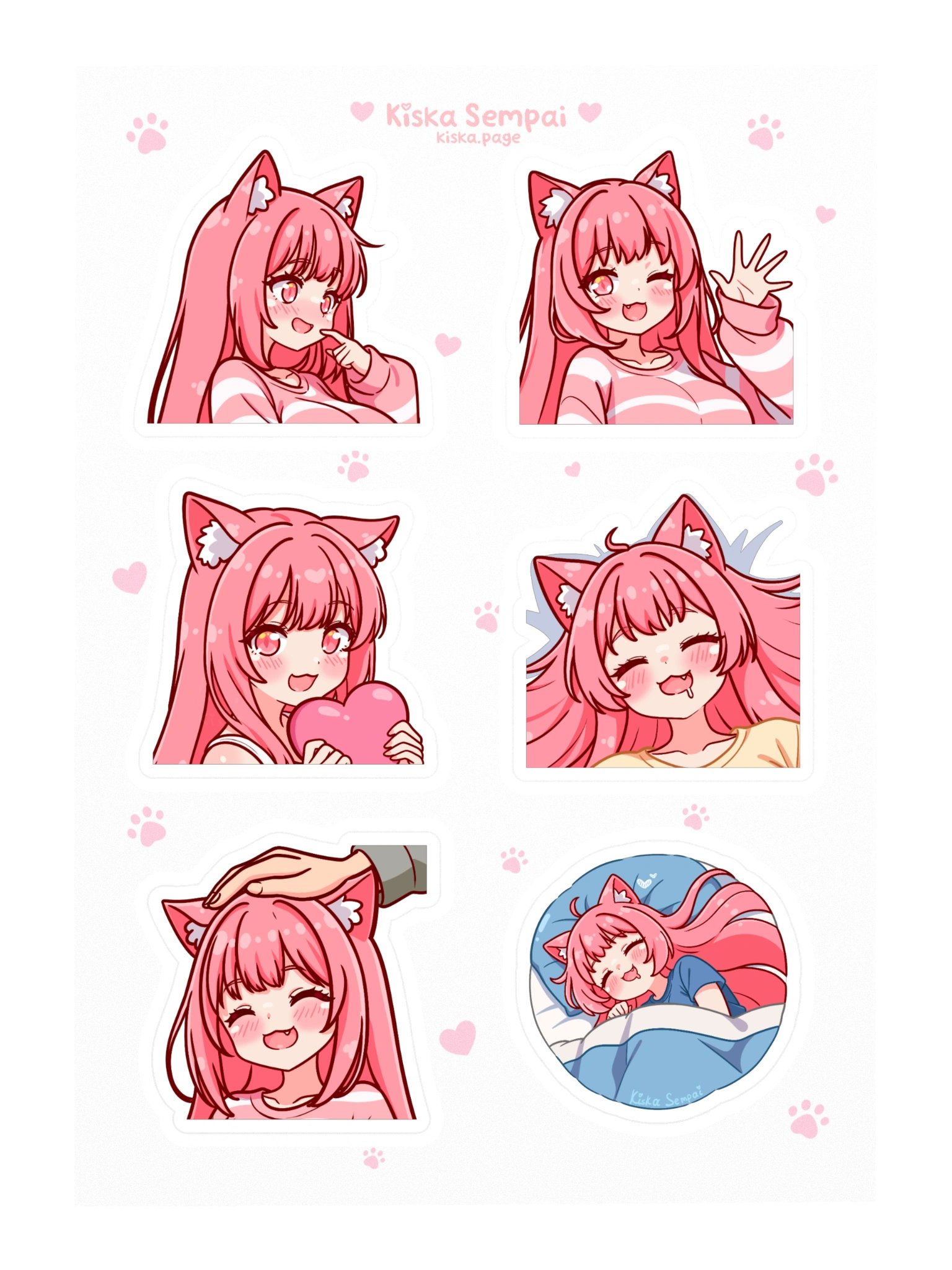 Kiska ☆ Sticker Pack product image (3)