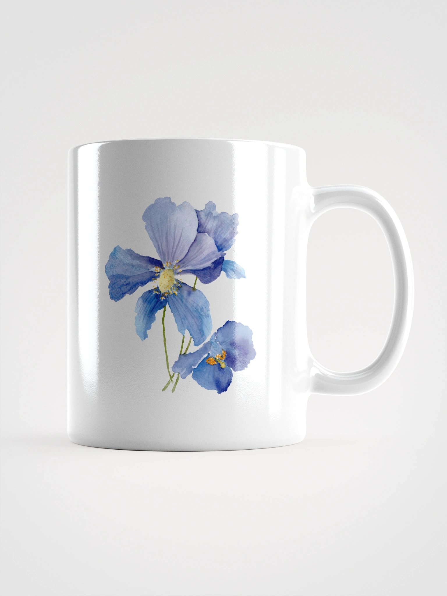 Blue Meconopsis Delight Mug product image (1)