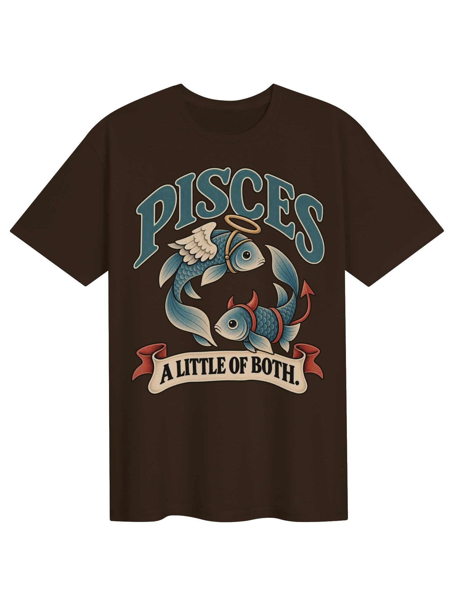 Pisces Halloween | A Little of Both Tee product image (1)