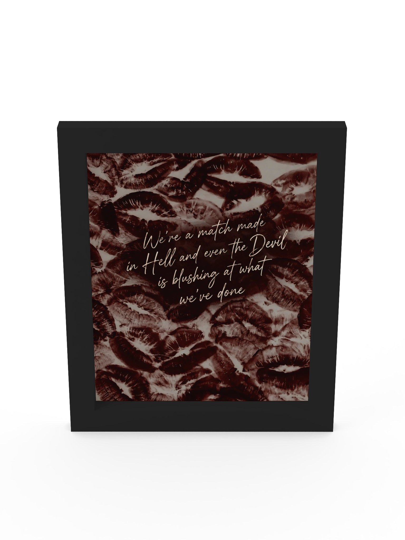 Even the Devil Blushes - Framed Poster product image (35)