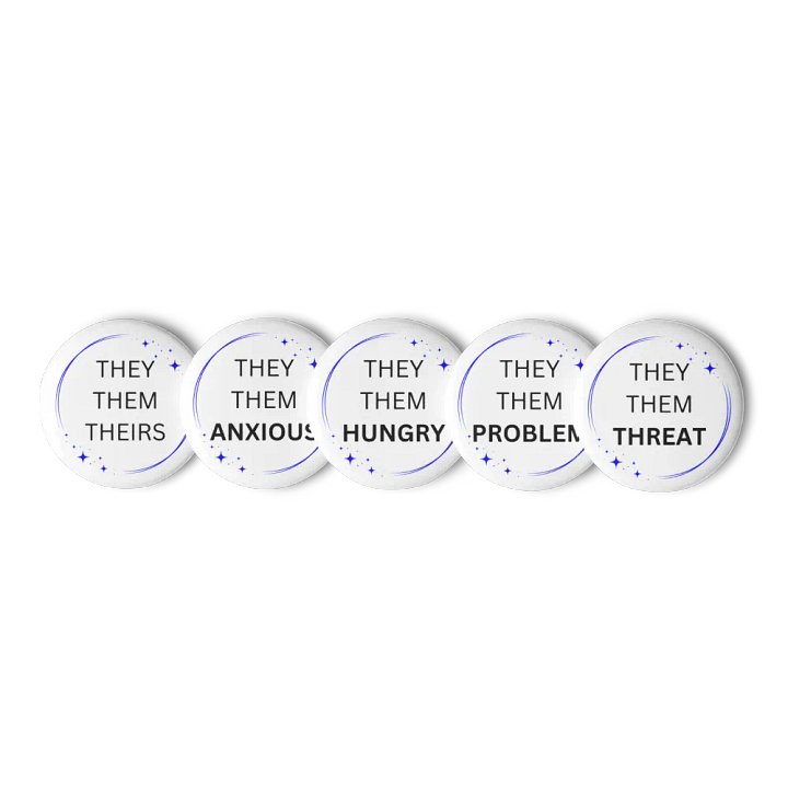 They/Them Pronouns - White product image (3)