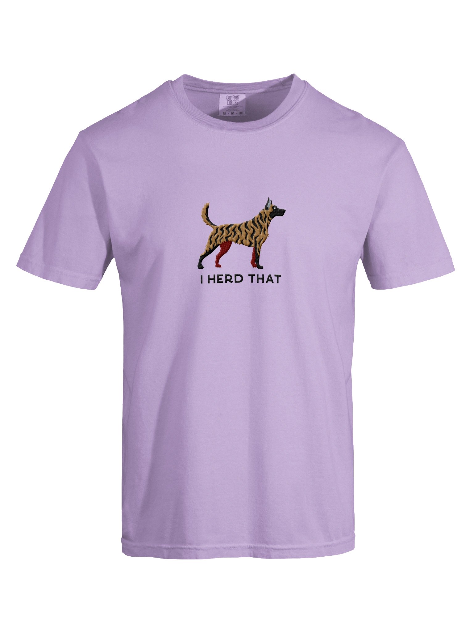 I Herd That T-Shirt(Embroidered) of a Dutch Shepherd(Brindle) product image (10)