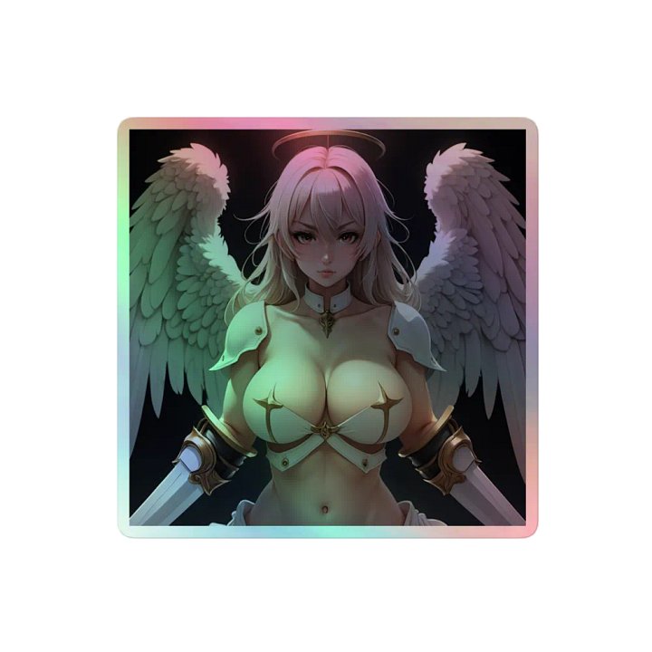 Angelic Aura Holographic Sticker Sheet product image (2)
