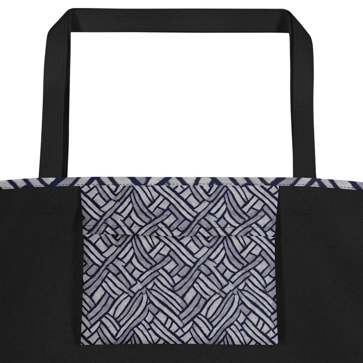 Grey Rectangles Bag product image (2)