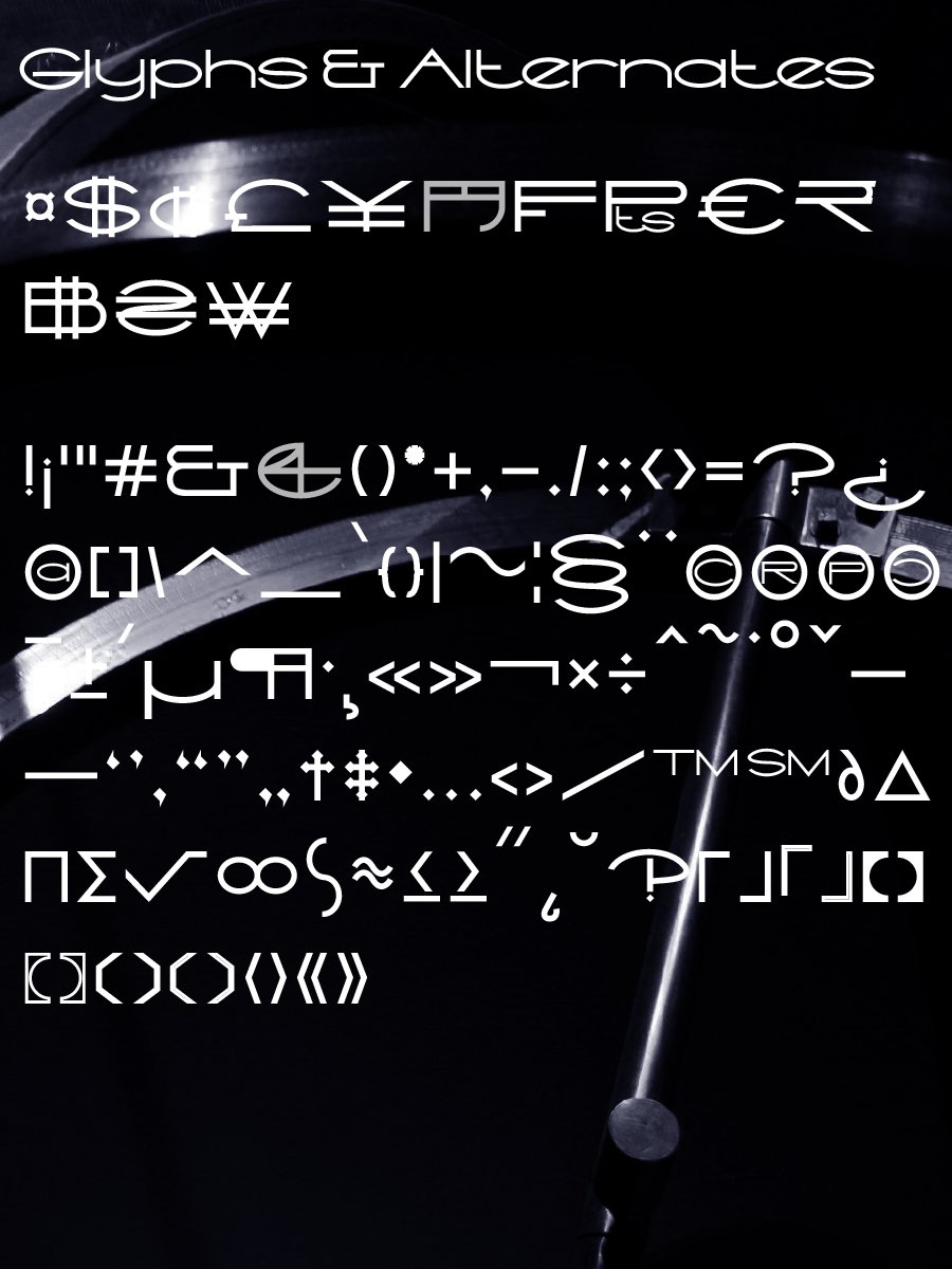 Armillary font product image (5)