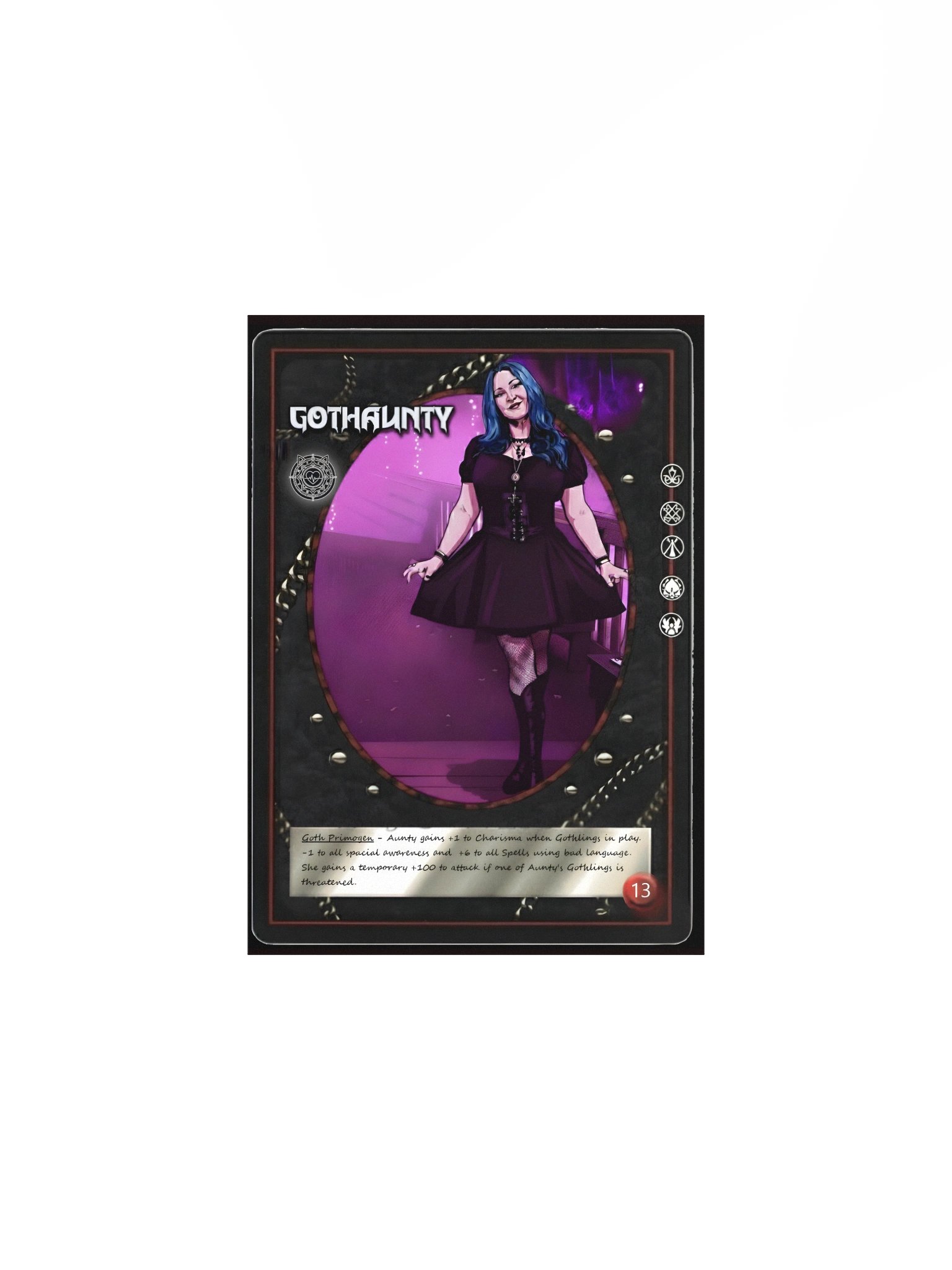 Aunty Game Card Art product image (1)