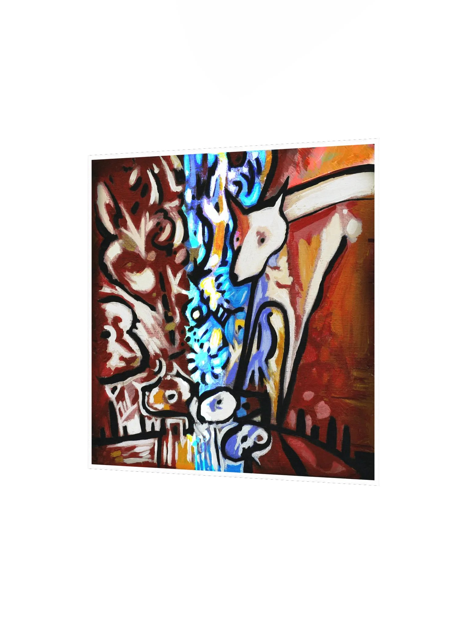 Night Fox Allcolor Enhanced Matte Paper Poster product image (2)