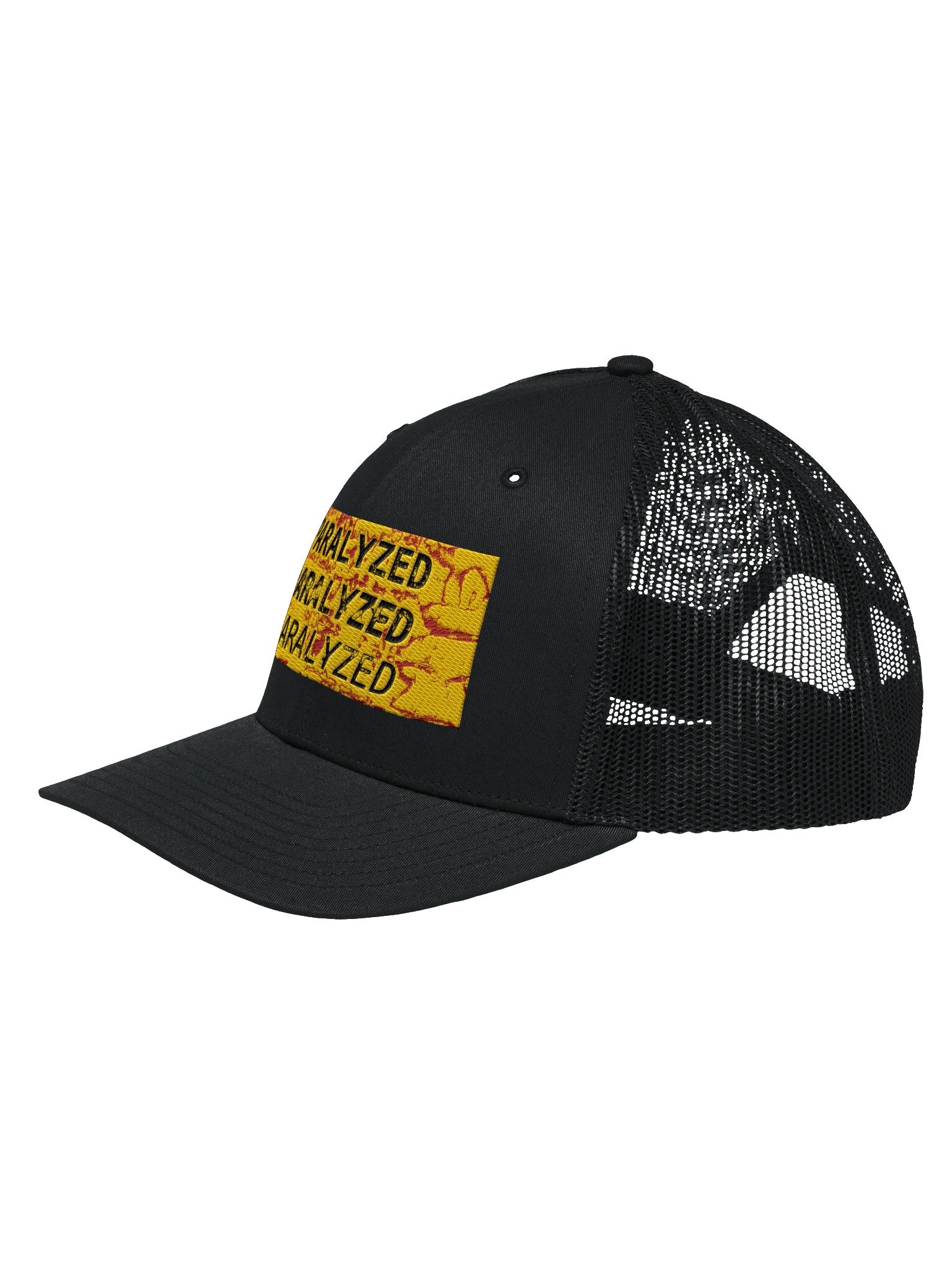 PARALYZED HEAT WAVE TRUCKER HAT product image (2)
