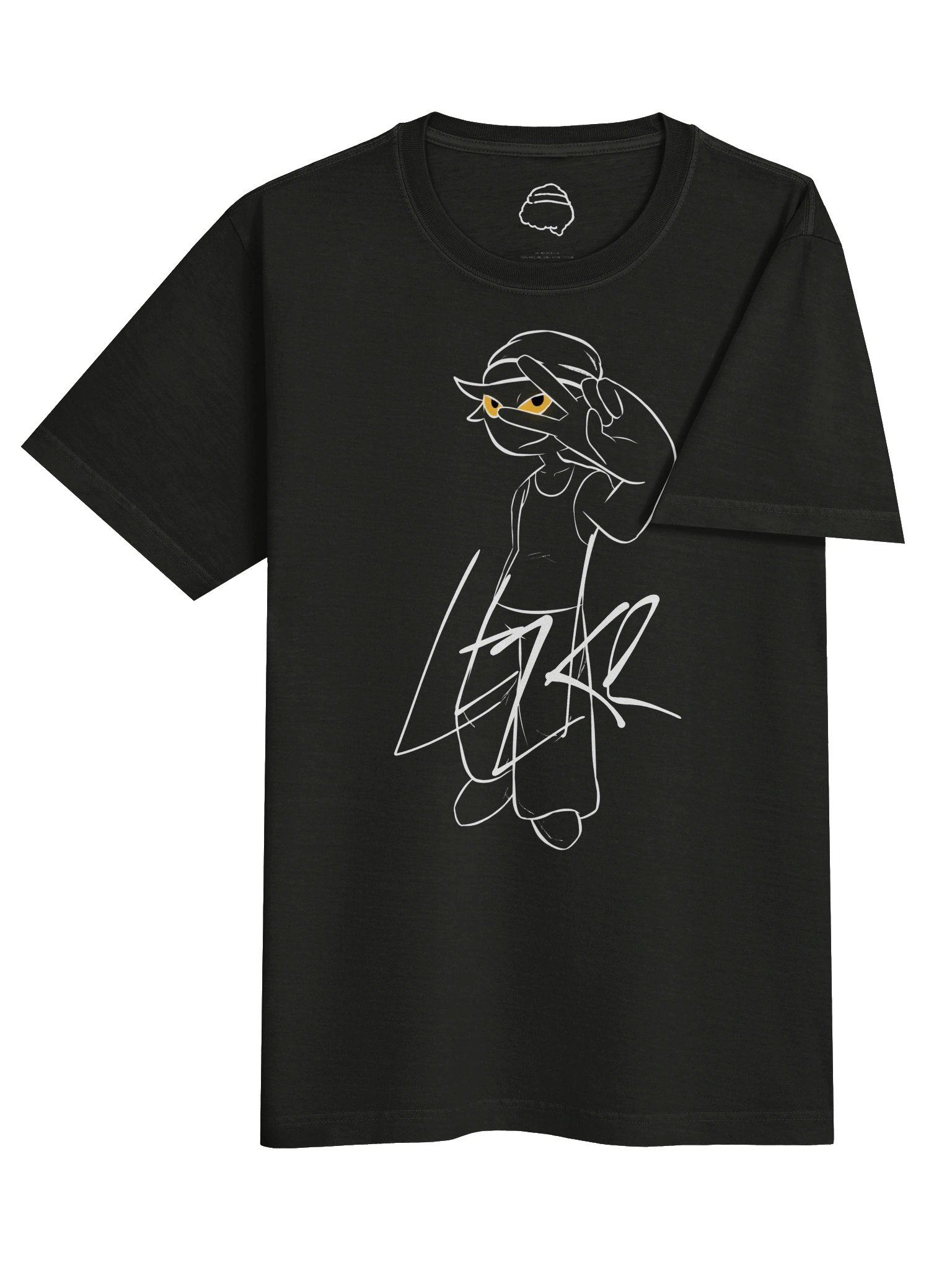 LTZKE Beanie Peace Sign Minimalist Lineart T-Shirt product image (4)