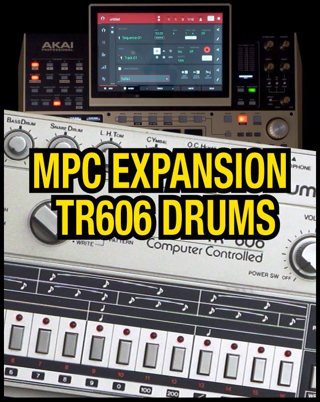 MPC Expansion: TR606 Drums product image (1)