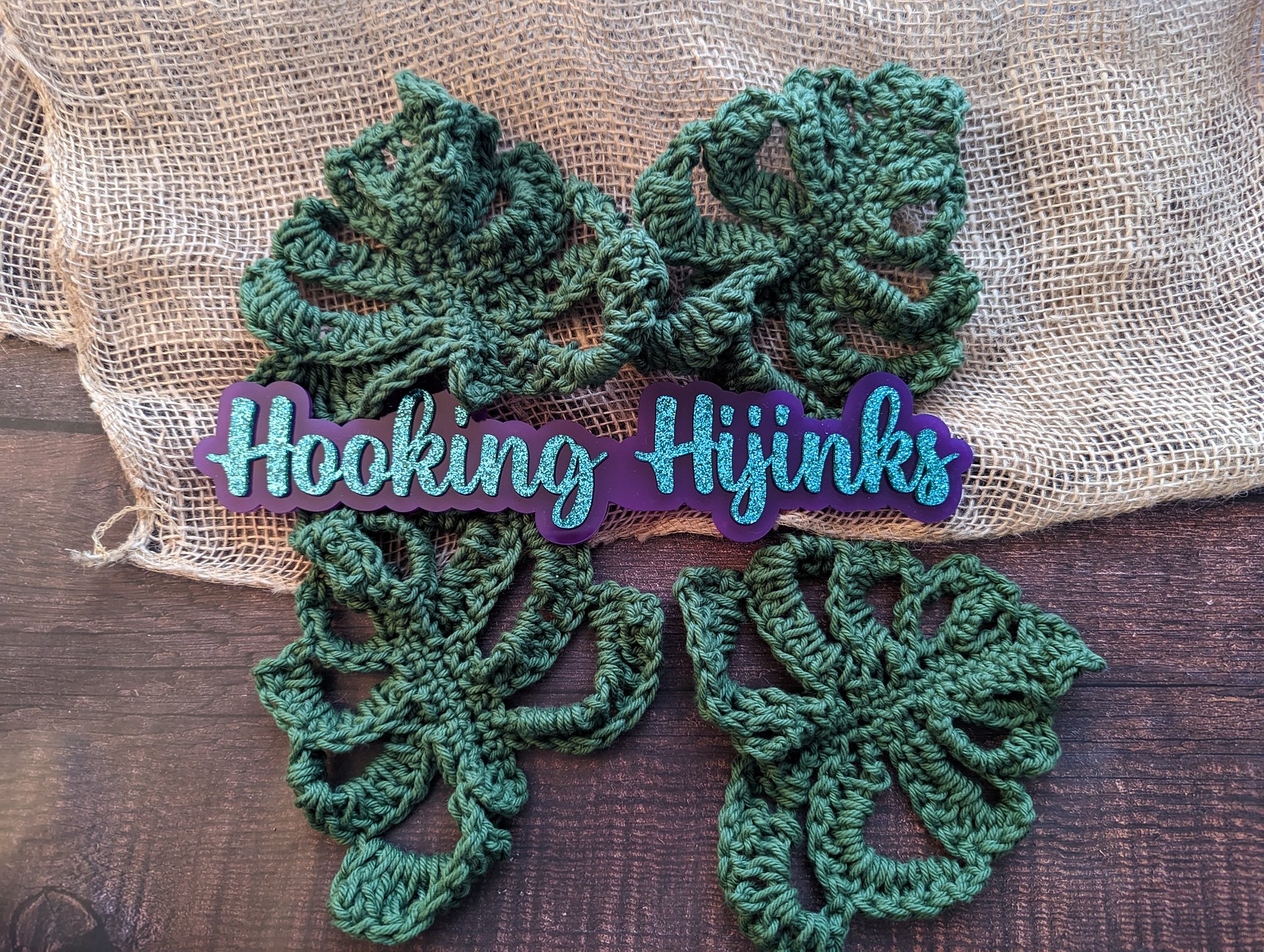 Monstera Coaster Set product image (3)