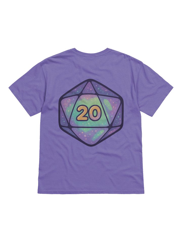 huzzah...i guess - printed tee with d20 back product image (7)
